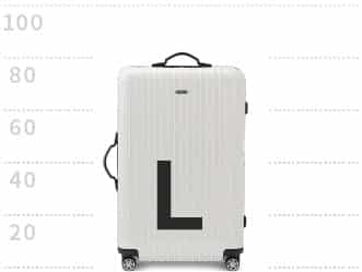 Lサイズのスーツケースをレンタル