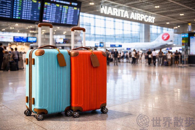 成田市の店舗でスーツケースレンタル