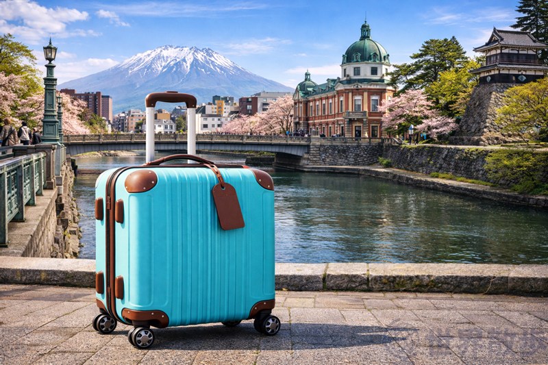 盛岡市内のスーツケースレンタル