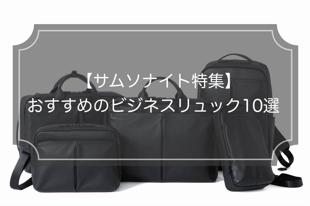 21年特集 サムソナイトのおすすめビジネスリュック10選 口コミ 世界散歩